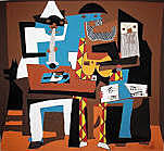 ''Los tres músicos''