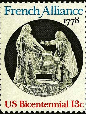 1778 France joined USA