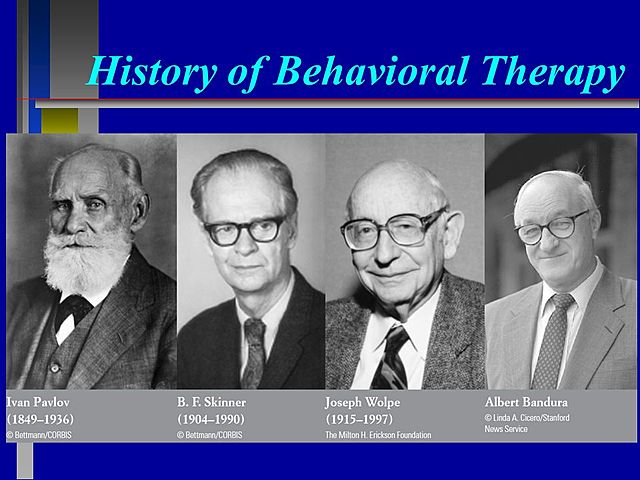 Wolpe, Skiner, Eynseck. 1958