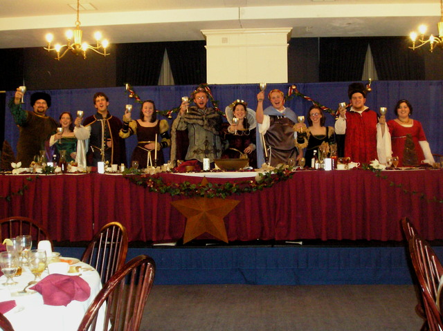 Royal norman court goes English