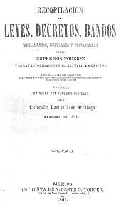 DECRETOS DE 1861