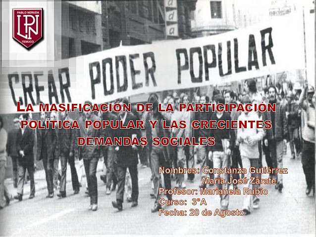 Inicio de la politica