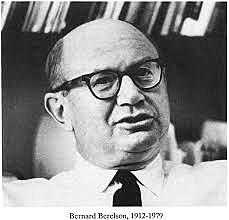Bernard R Berelson  Politologo y comunicologo