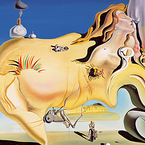 "El gran masturbador" de Dalí