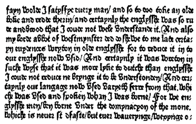 When Middle English officially began