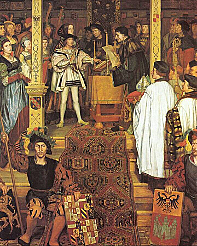 Juramento de Carlos I en Valladolid