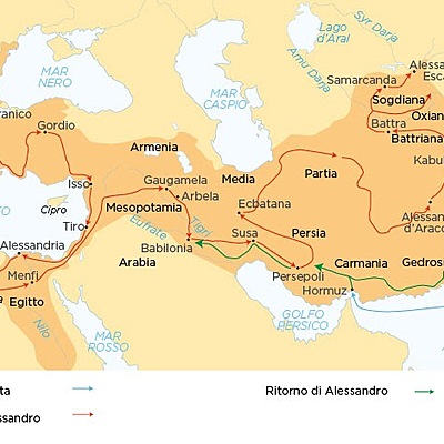 Timeline: Il viaggio di Alessandro Magno