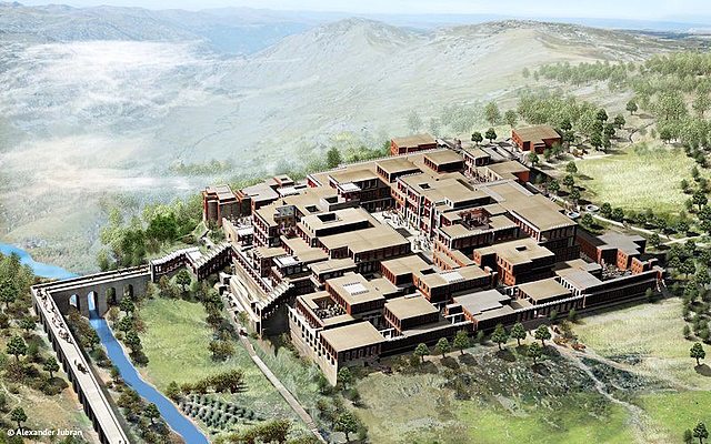 The fall of the Minoan civilazation