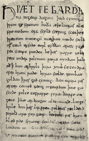 Earliest Manuscript of Old English