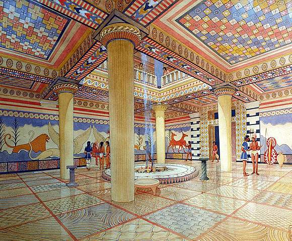 Knossos was abandoned