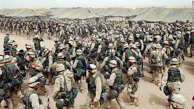 Beginning of the War of Iraq