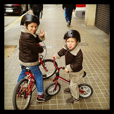 Aprendre a muntar en bici