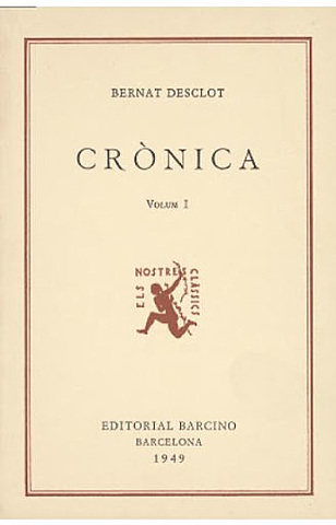 Crònica de Bernat d' Esclot