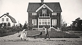 Timeline: 1920- talets historiska perspektiv av människans boende