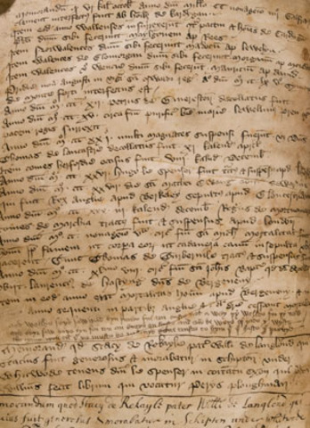 middle english manuscripts