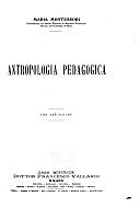 Antropologia pedagogica, Milano, Vallardi