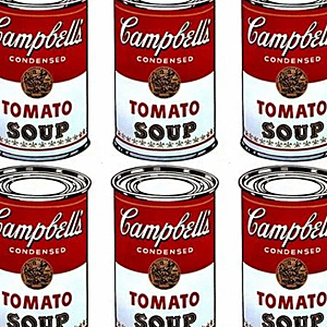 Latas de sopa Campbell
