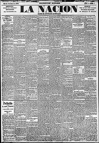 Bartolomé Mitre - Fundador del Diario la Nación