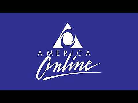 Early 1990's first internet dial up with AOL