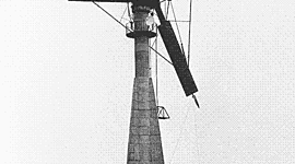 Timeline: les différents procédés utilisant du vent dans la production d'énergie électrique.