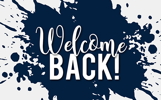 Welcome Back!