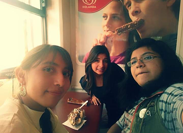 Primeras amigas en la preparatoria