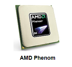 Intel Core 2 Extreme quad-core / AMD Phenom