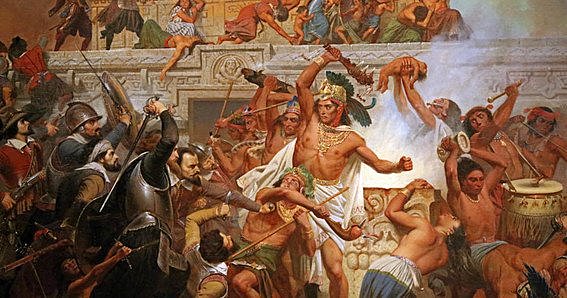 Conquista y Caída de Tenochthitlan