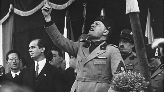 Caida de Mussolini