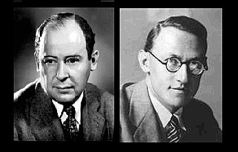 Von Neumann y Morgenstern en su obra “La Teoría del Juego”