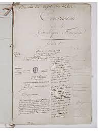 se promulga la constitución de 1799