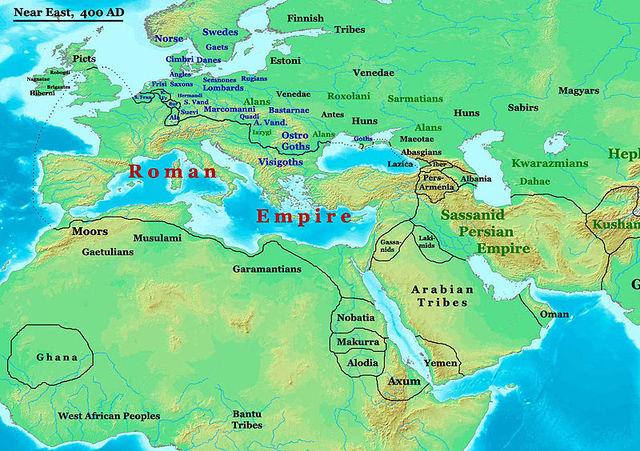 The tribes who made English