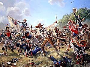 Texas became independent from Mexico