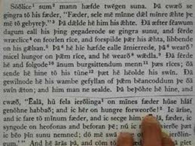 English replaces French