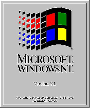 Windows NT 3.1