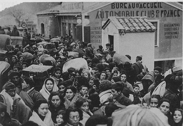 Caiguda de Catalunya i exili de molts republicans a França