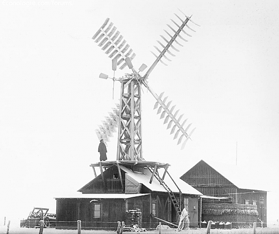 L'éolienne de Paul la cour