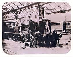 Construcción de la línea férrea de Barcelona y Mataró