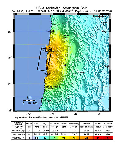 Terremoto Antofagasta