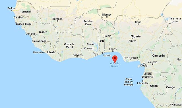 Los portugueses alcanzan el Golfo de Guinea