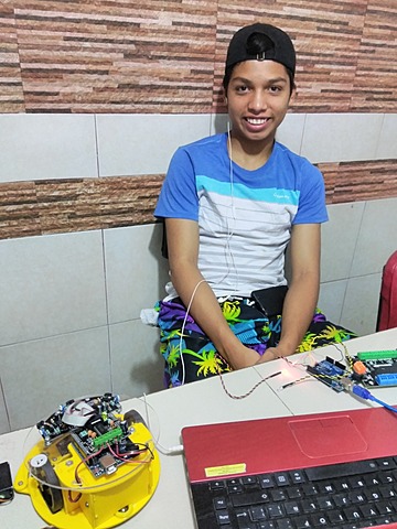 I'm in quarantine learning new things like robotics