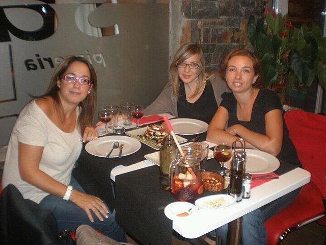 I had a special dinner with my best friends