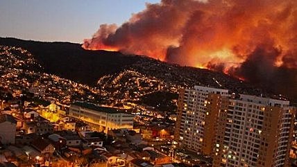 Gran incendio de Valparaíso