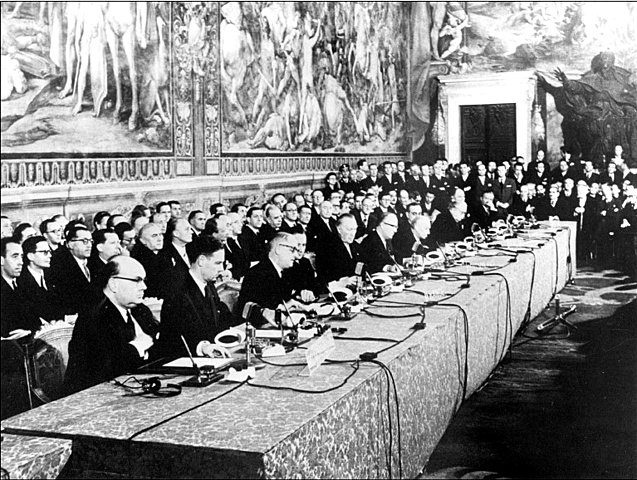 Signatura del Tractat de Roma