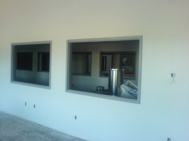 Interior walls painted