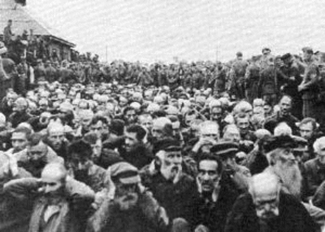 Wannsee conference in Berlin, Heydrich outlines plan to murder Europe's Jews.