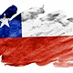 Bandera chile representa estilo acuarela liquida aislado blanco 76080 7951
