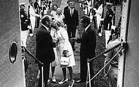 La visita de Nixon a México.