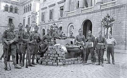 Fets d'Octubre de 1934 a Catalunya