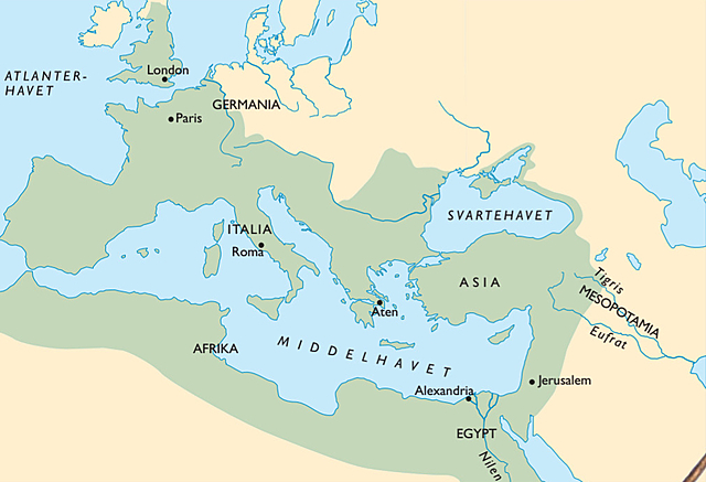 Romerriket erobrer mer og mer land